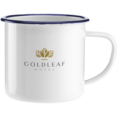 Logotrade promotional merchandise photo of: Retro Enamel Mug 350 ml