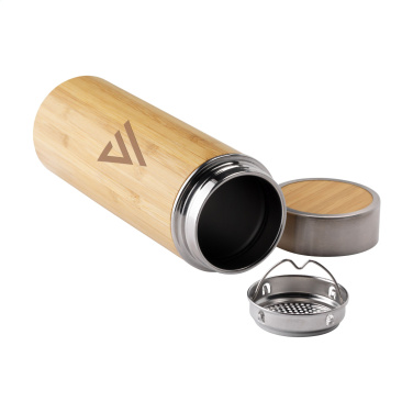 Logotrade corporate gift picture of: Osaka 360 ml bamboo thermo bottle/thermo cup