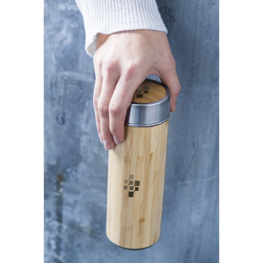 Logotrade promotional items photo of: Osaka 360 ml bamboo thermo bottle/thermo cup