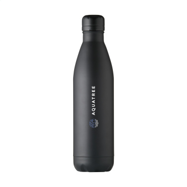 Logo trade corporate gifts image of: Topflask RCS Recycled Steel 750 ml drinking bottle