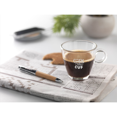 Logotrade advertising products photo of: Lugano Coffee Glass 230 ml