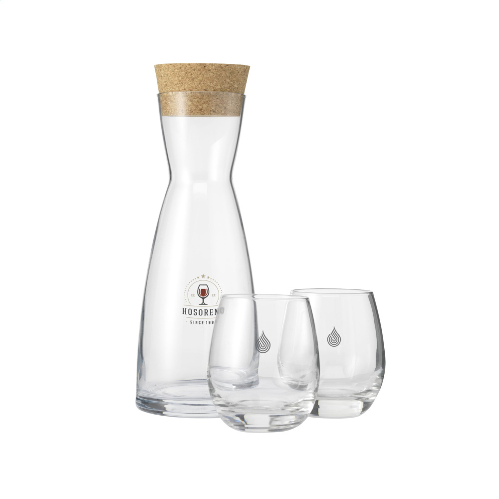 Logotrade business gifts photo of: Ypsilon Carafe 1 L with a cork cap