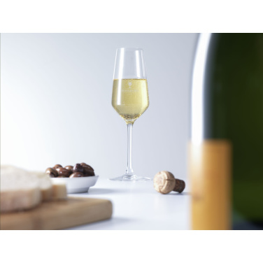 Logo trade business gifts image of: Loire Champagne glass 230 ml