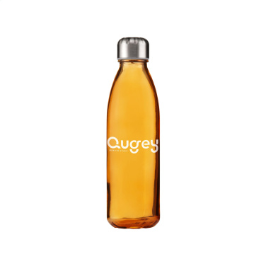 Logo trade promotional giveaways image of: Topflask Glass 650 ml drinking bottle