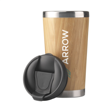 Logotrade promotional giveaway picture of: Tokyo 450 ml bamboo thermo cup