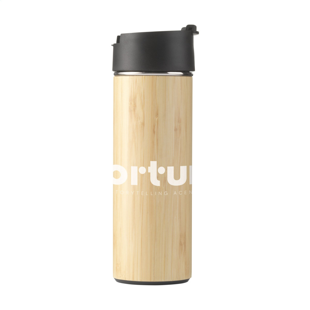 Logotrade corporate gifts photo of: Sakura 360 ml bamboo thermo bottle/thermo cup