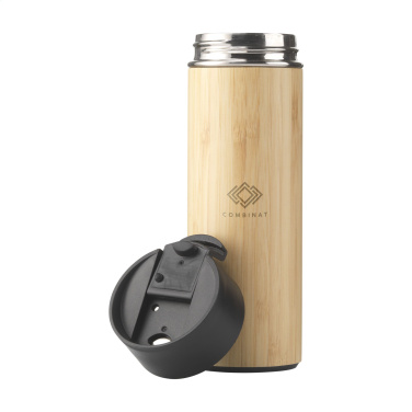 Logotrade promotional item image of: Sakura 360 ml bamboo thermo bottle/thermo cup