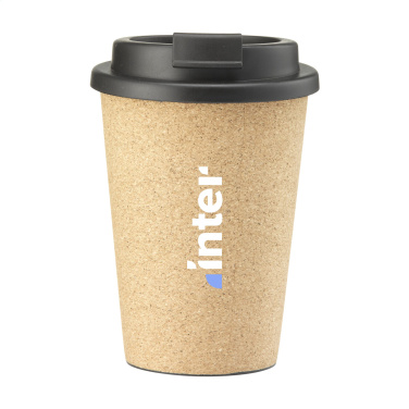 Logo trade corporate gifts picture of: Attea Cork 350 ml coffee cup