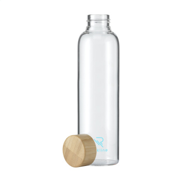 Logotrade advertising product picture of: Senga Glass Bamboo 500 ml drinking bottle