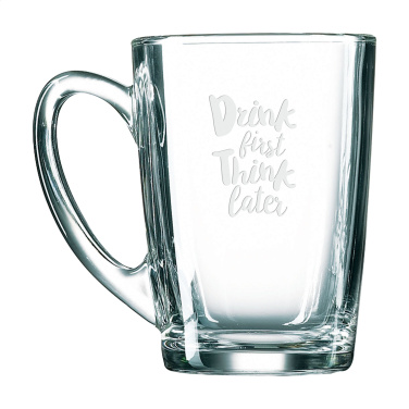 Logo trade promotional items image of: Morning Tea Glass 320 ml