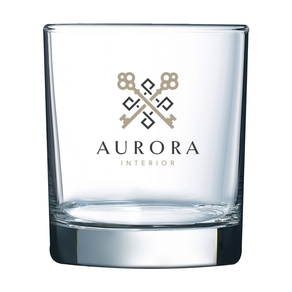 Logo trade promotional items image of: Scott Water Glass 300 ml