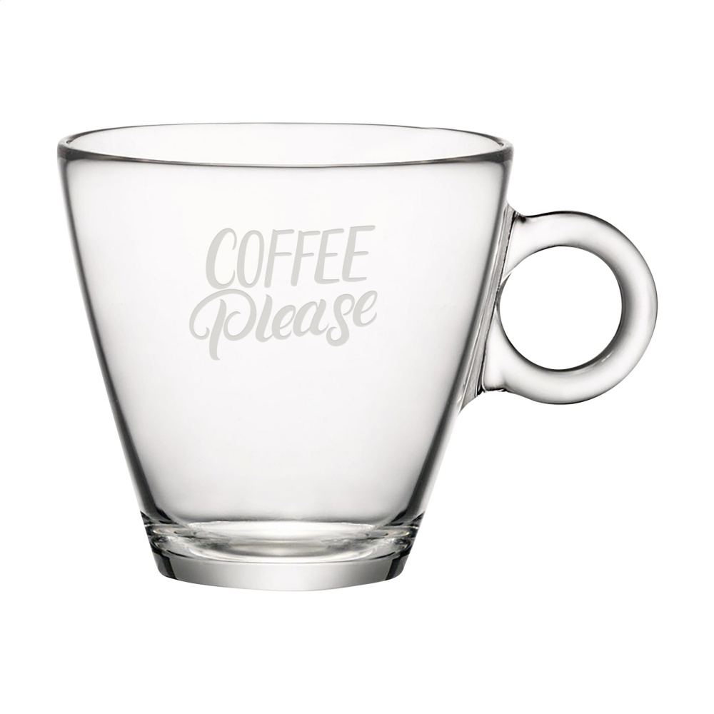 Logo trade promotional items image of: Lugano Espresso Glass 100 ml