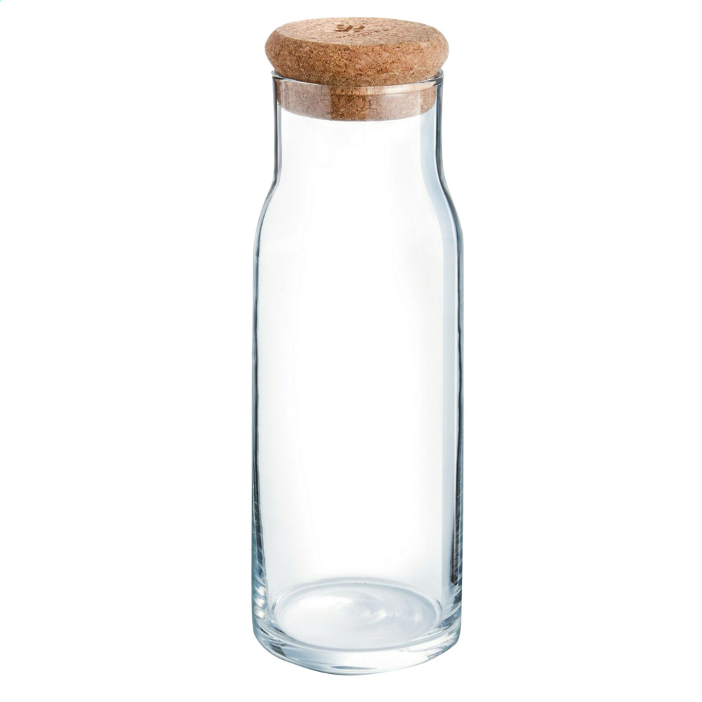 Logo trade promotional items image of: Algarve Carafe 1 L with a cork cap