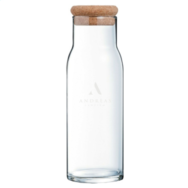 Logotrade promotional giveaway image of: Algarve Carafe 1 L with a cork cap