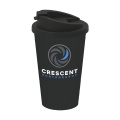 Coffee Mug Premium Deluxe 350 ml coffee cup, black