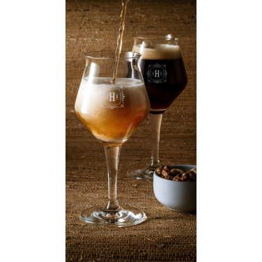 Logo trade corporate gifts image of: Crown Sommelier Beer Glas 420 ml