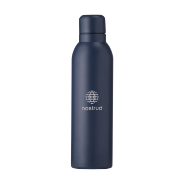 Logo trade business gifts image of: Helios RCS Recycled Steel Bottle 470 ml