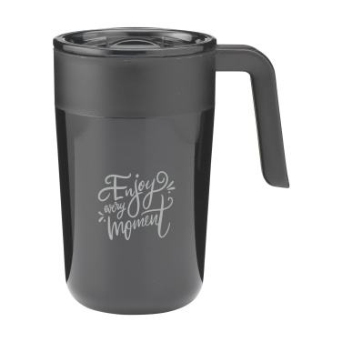 Logotrade promotional product picture of: Fika RCS Recycled Steel Cup 400 ml thermo cup