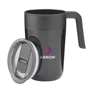 Logo trade promotional items picture of: Fika RCS Recycled Steel Cup 400 ml thermo cup