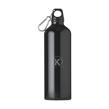 Logo trade promotional merchandise picture of: AluMaxi GRS Recycled 750 ml water bottle