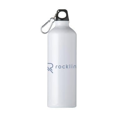 Logotrade corporate gift picture of: AluMaxi GRS Recycled 750 ml water bottle