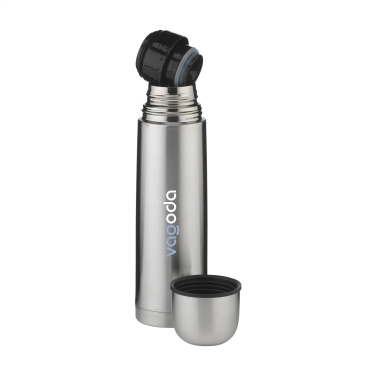 Logo trade corporate gift photo of: Thermotop Midi RCS Recycled Steel 500 ml thermo bottle