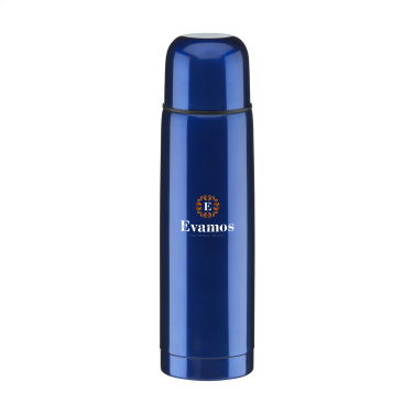 Logo trade corporate gifts image of: ThermoColour RCS Recycled Steel 500 ml thermo bottle