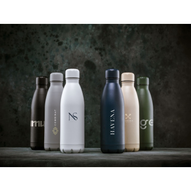 Logo trade advertising products image of: Topflask Premium RCS Recycled Steel drinking bottle