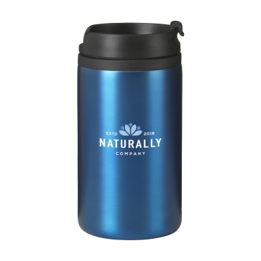 Logo trade corporate gifts image of: Thermo Can RCS Recycled Steel 300 ml thermo cup