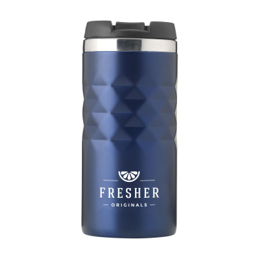 Logo trade promotional products picture of: Geometric Mug RCS Recycled Steel 280 ml thermo cup