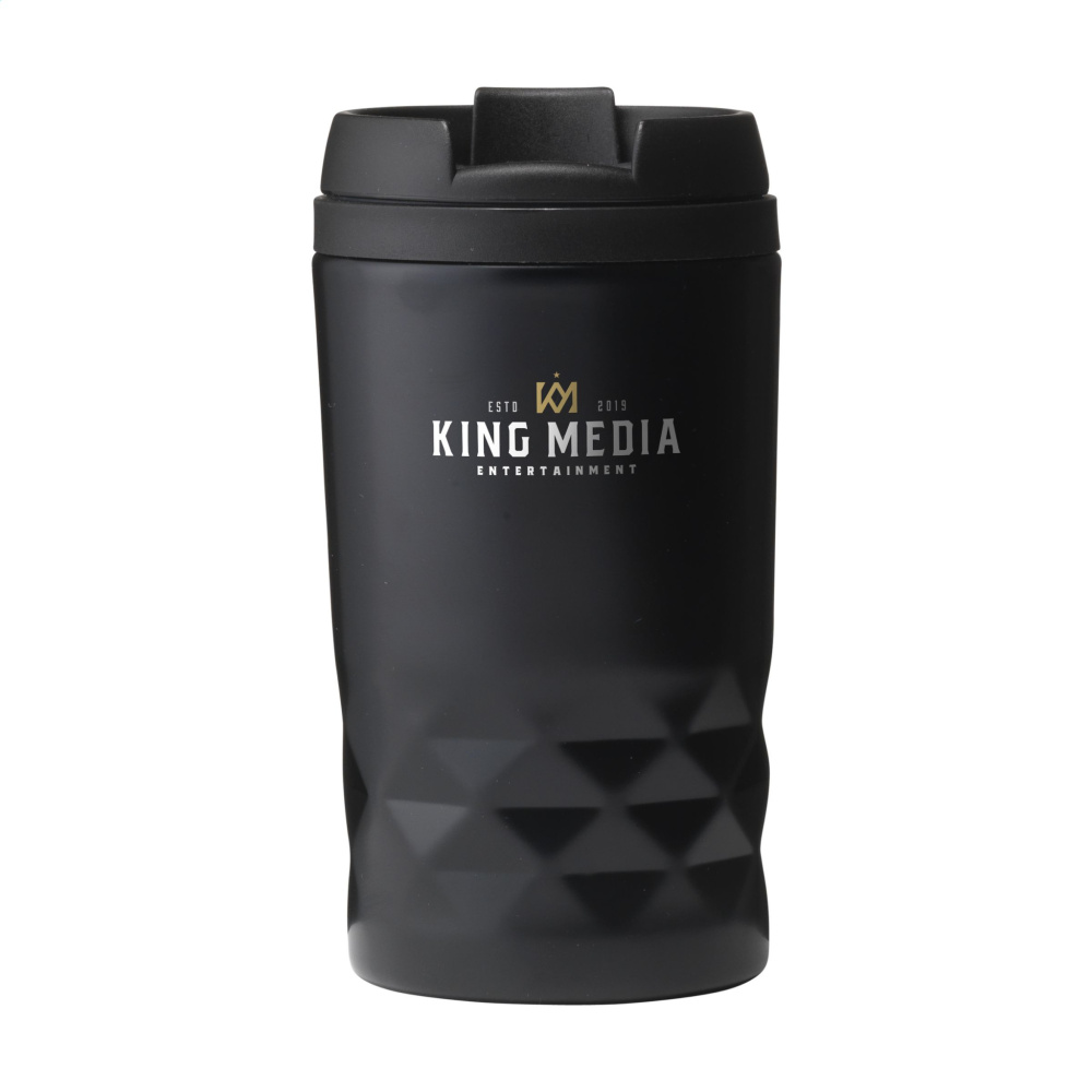 Logo trade promotional product photo of: Graphic Mini Mug RCS Recycled Steel 250 ml thermo cup