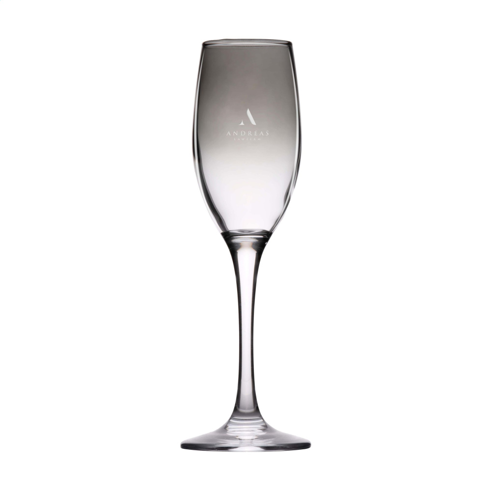 Logo trade advertising product photo of: Smokey Champagne glass 180 ml