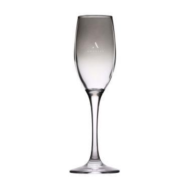 Logo trade promotional products picture of: Smokey Champagne glass 180 ml