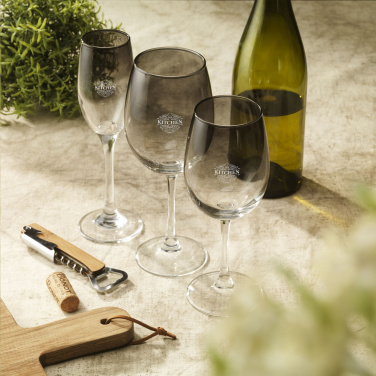 Logotrade promotional gift picture of: Smokey Wine Glass 465 ml