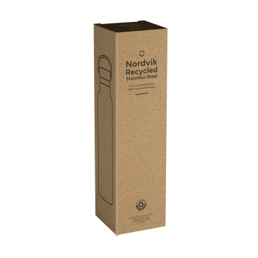 Logo trade promotional items image of: Nordvik RCS Recycled Steel 750 ml