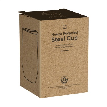 Logo trade promotional gift photo of: Huevo RCS Recycled Steel Cup 350 ml thermo cup