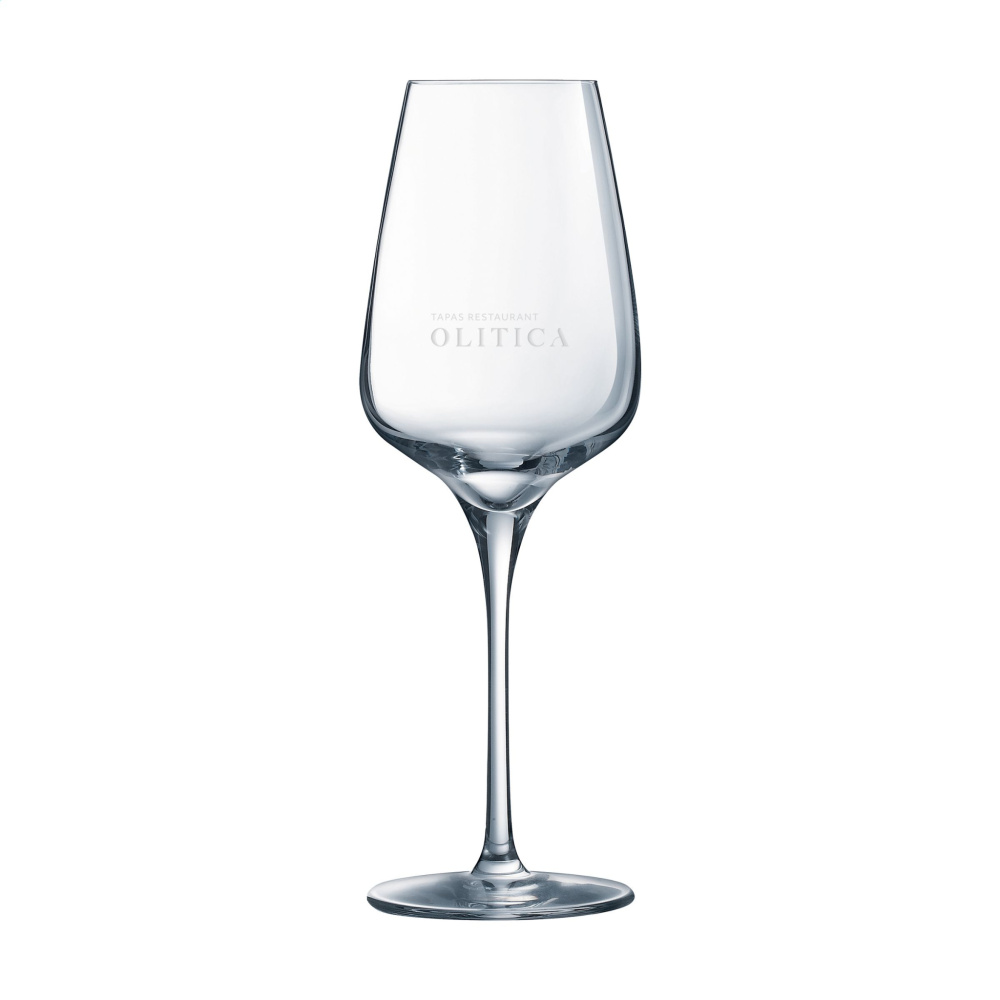 Logo trade advertising products picture of: Riviera Wine glass 350 ml