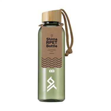 Logo trade promotional gifts image of: Shima GRS RPET Bottle 680 ml water bottle