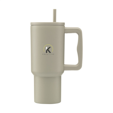 Logotrade promotional product picture of: Rhino RCS Recycled Steel Cup 900 ml