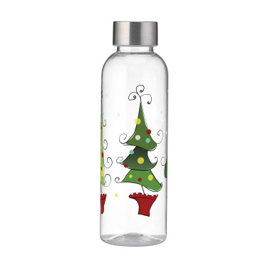 Logotrade business gift image of: Senga GRS RPET Bottle 500 ml X-Mas