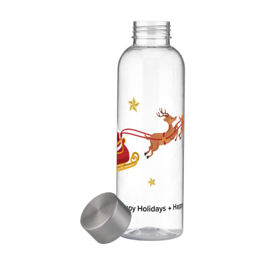 Logo trade corporate gift photo of: Senga GRS RPET Bottle 500 ml X-Mas