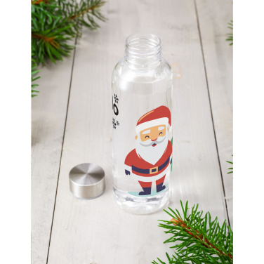 Logo trade corporate gift photo of: Senga GRS RPET Bottle 500 ml X-Mas