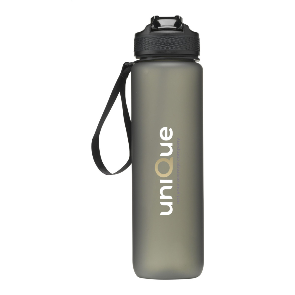 Logo trade promotional giveaways picture of: AquaSport GRS Recycled Water Bottle 1,000 ml