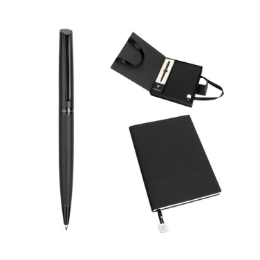 Logo trade promotional giveaways image of: Set of notebook and pen CHANTAL Pierre Cardin