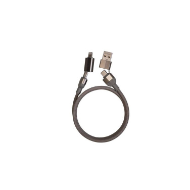 Logotrade promotional item picture of: Charging cable with data transfer DONNES Pierre Cardin