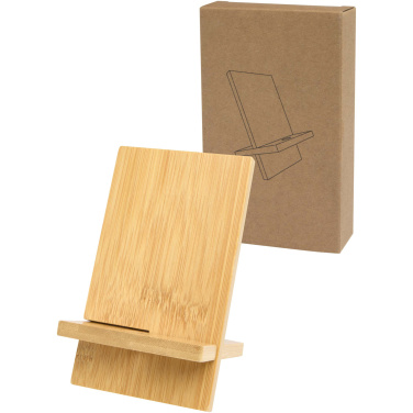 Logotrade corporate gifts photo of: Ceibo detachable bamboo phone stand