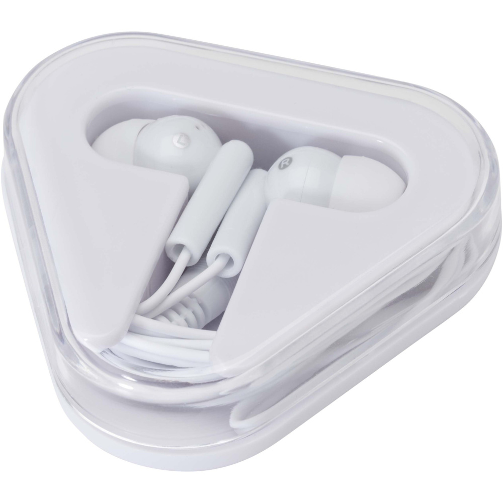 Logo trade corporate gifts picture of: Rebel earbuds with recycled plastic storage box