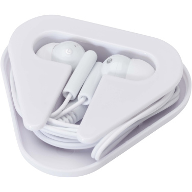 Logo trade advertising products image of: Rebel earbuds with recycled plastic storage box