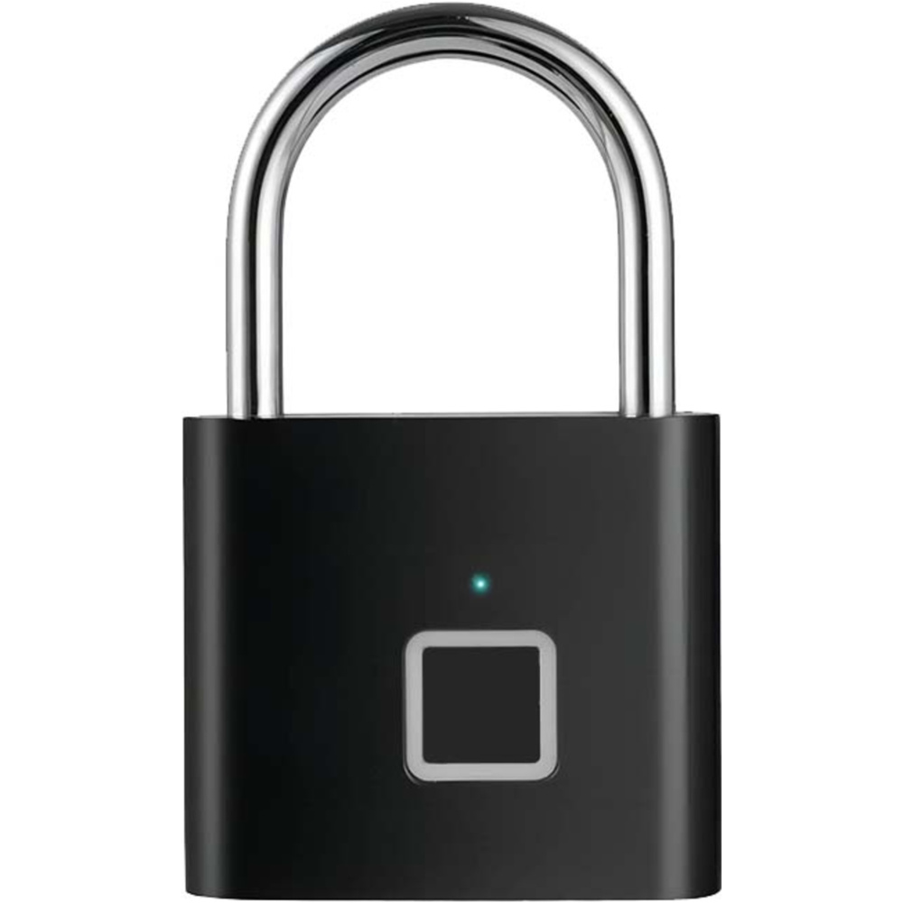 Logo trade promotional gifts picture of: SCX.design T11 smart fingerprint padlock