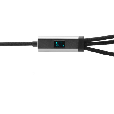 Logo trade promotional gift photo of: SCX.design C53 100W 5-in-1 rPET ultra fast charging cable